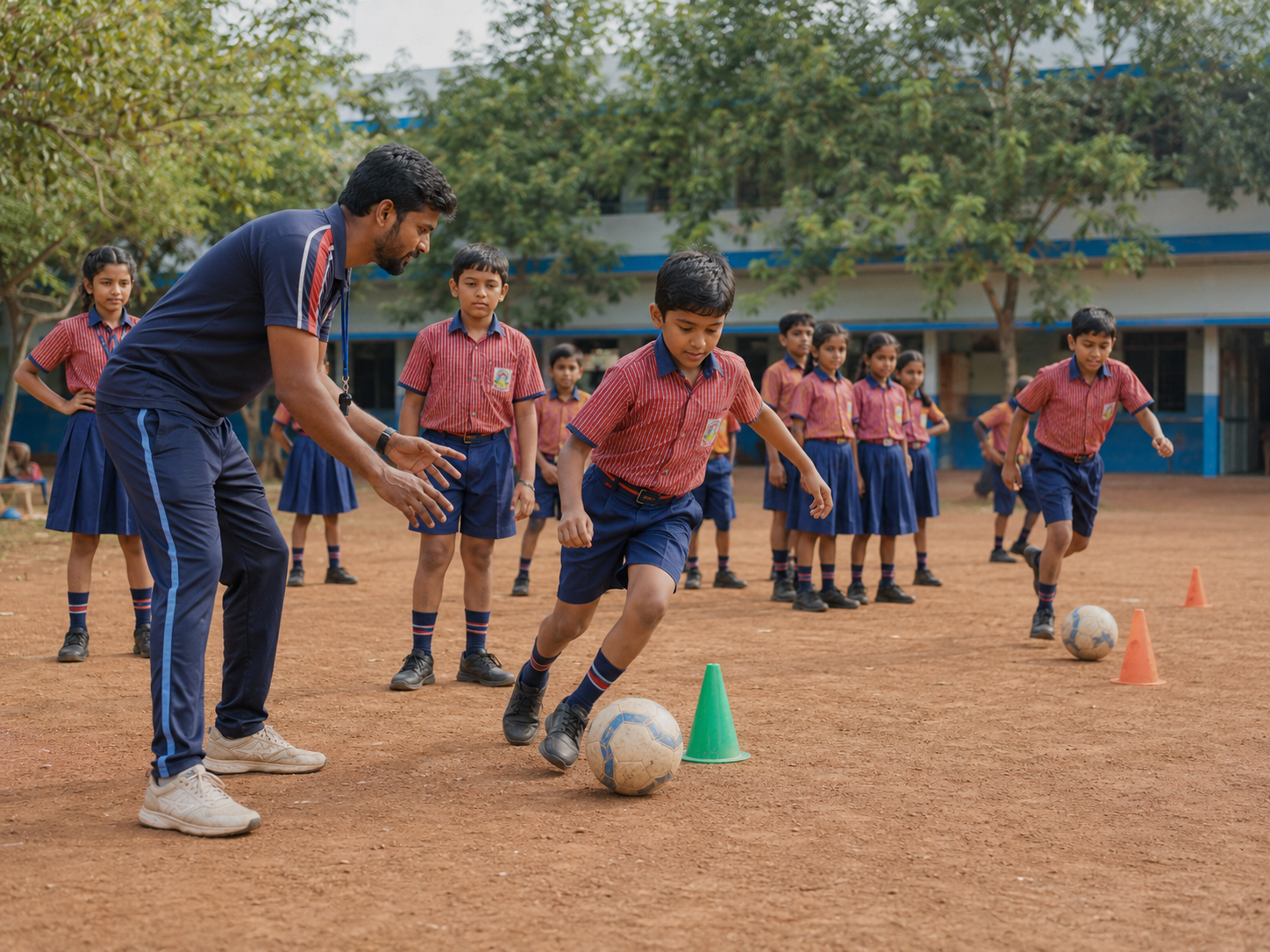 Sports training on campus &mdash; VISION Z ACADEMY